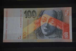 bankovka - 100 korun Slovenských série D rok 1993