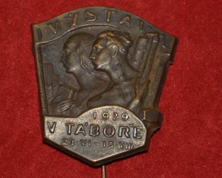 Odznak - Výstava v Táboře 1929
